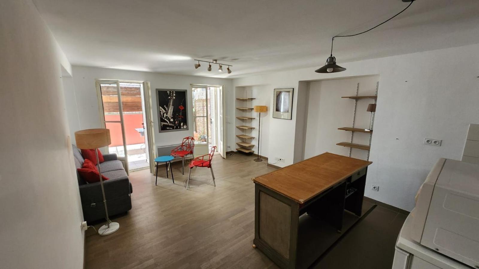 Charmant Appart Studio 30M2 Avec Terrasse 10M2 Vieux Port - Panier - Host Elite Marseille Luaran gambar